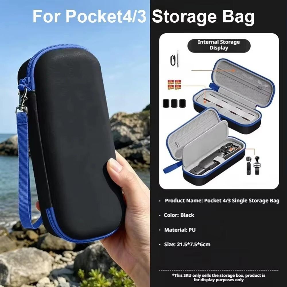 Waterproof Carrying Case Camera Organizer Case for DJI Osmo Pocket 4/3 Gimbal Camera Accessories