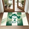 Irland Rugby Design Kristall Samt Teppich Weiche Dekorative Matte für Schlafzimmer Eingang