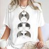 Vintage Dragon Wings Classic Tshirt Fourth Wing Bookish Graphic Tee Unisex Unisex Casual Bookworm Top Book Fan Gifts