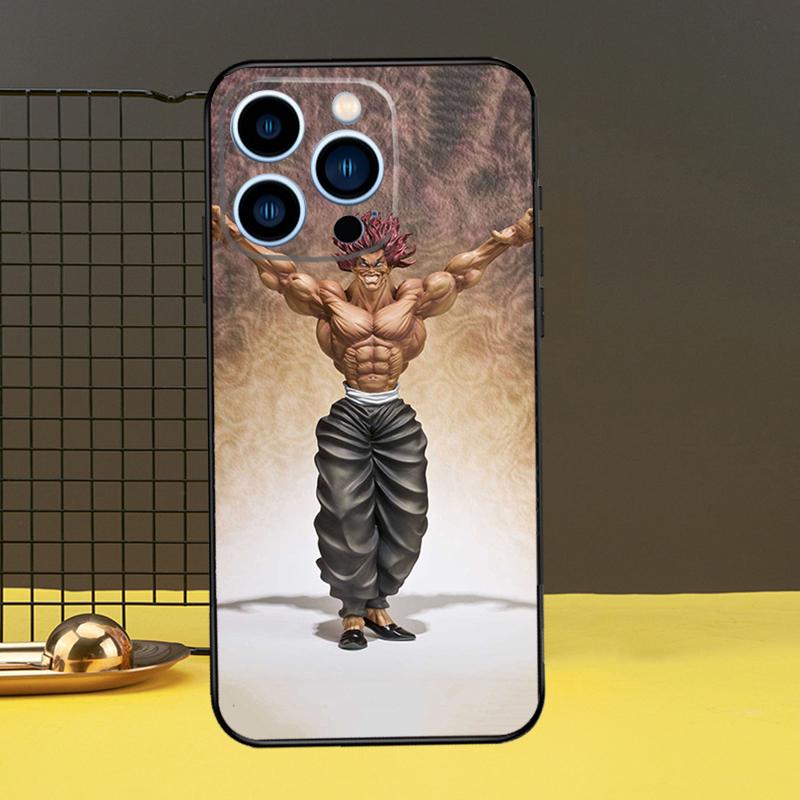 Zadní kryt BAKI Hanma Yujiro Anime pro iPhone 13 12 11 14 Pro Max XS Max XR X 6S 7 8 Plus SE 2020 Pouzdro na telefon
