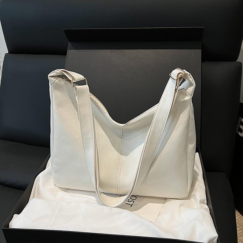 

Сумка премиум-класса для женщин большой емкости 2025 года, новая модная сумка через плечо для весны и лета, женская сумка-мессенджер с пельменями белый