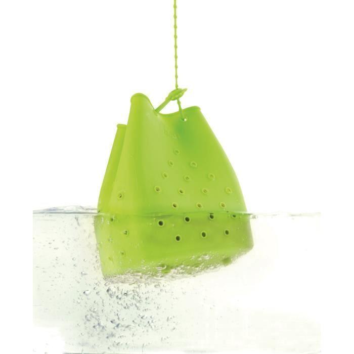 Ibili 749300 Sac pour Pot au Feu, Pastique, Grün, 12 x 6 x 18 cm