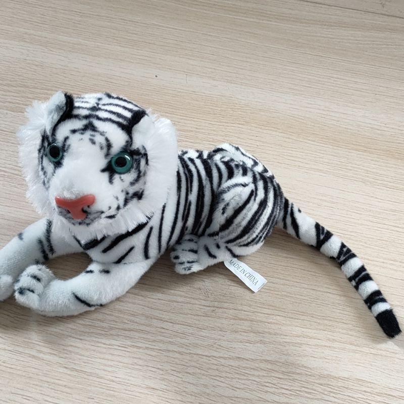 Tiger White Stuffed Animal Plush Soft Doll Toy Kids Baby Cuddle Pillows Toy