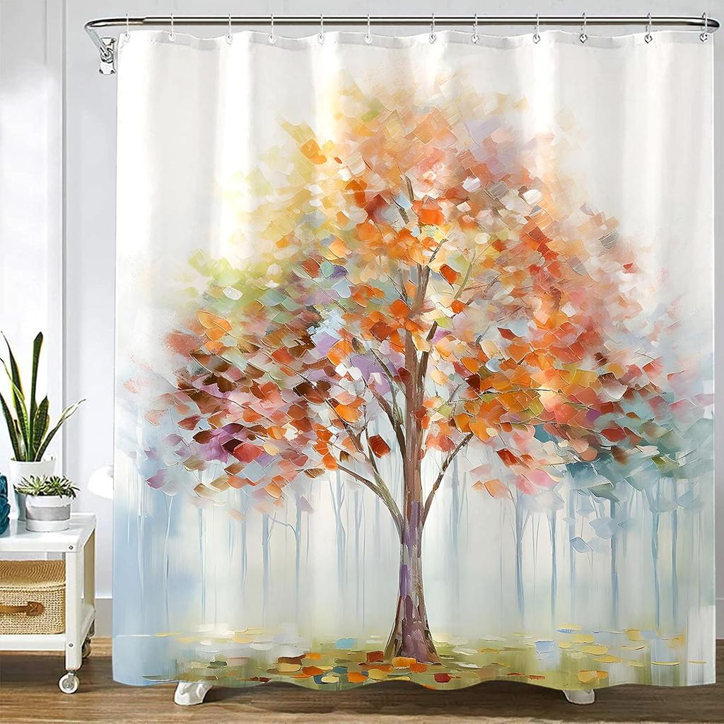 Galactic Cat Astronaut Waterproof Shower Curtain - Space Adventure with Dinosaur Ride for a Fun and Quirky Bathroom Decor