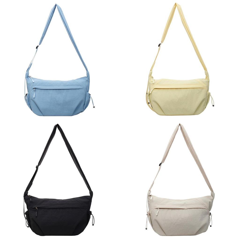 Simple Nylon Travel Shoulder Bag With Inner Phone Pocket For Womens Leisure