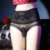 Men Sexy Lingerie Large Size High Waisted Belly Brief Separation Pouch Sissy Panties Slim Body Shaper Underpants Comfortable Soft Breathable Male