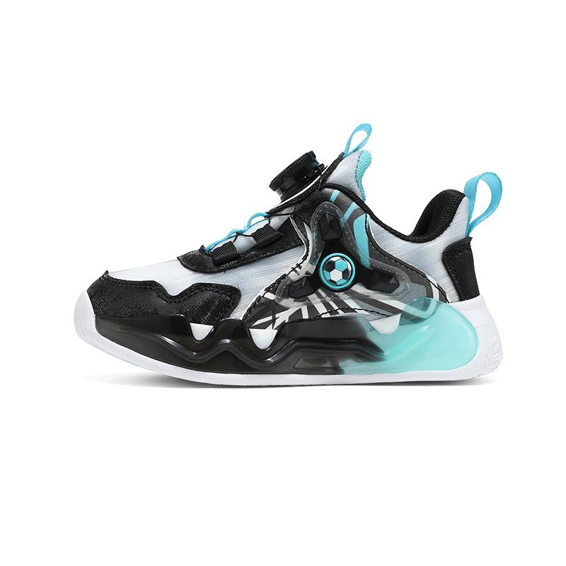 Boys' Sports Shoes Boys' Shoes 2025 New Running Mesh Basketball Shoes Breathable Medium and Large Children's Boys Non-slip