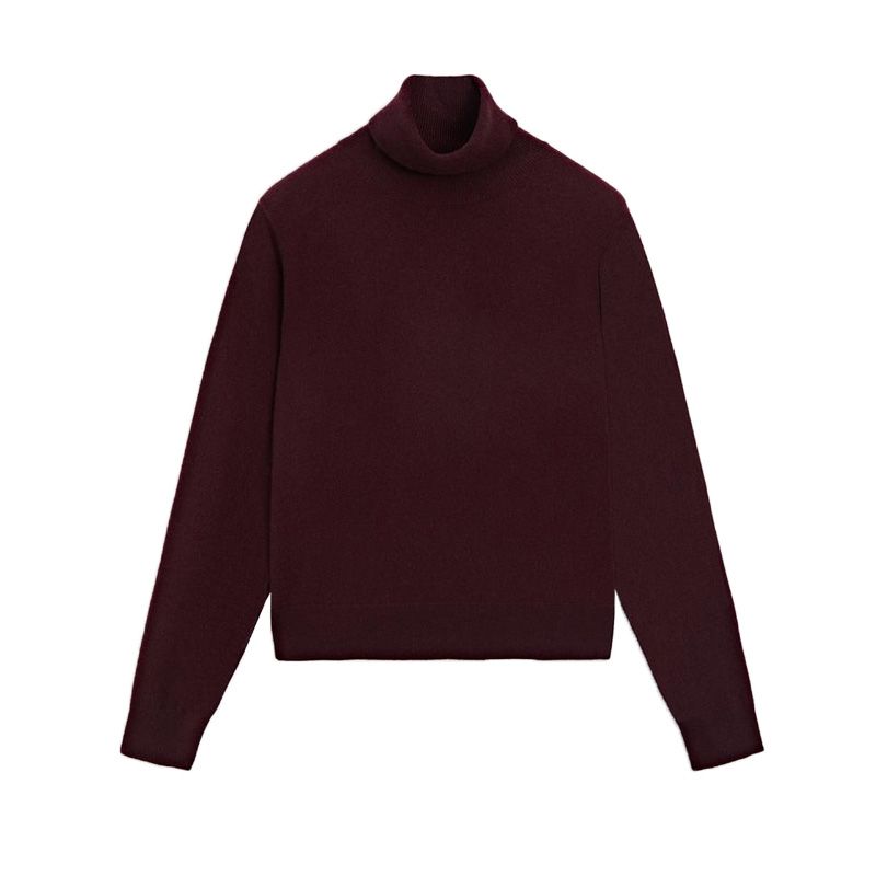 MD Fall and Winter New Women's Clothing Fashion Wind All-Match Commute Turtleneck Long Sleeve Bottoming Sweater Knitwear 5721620