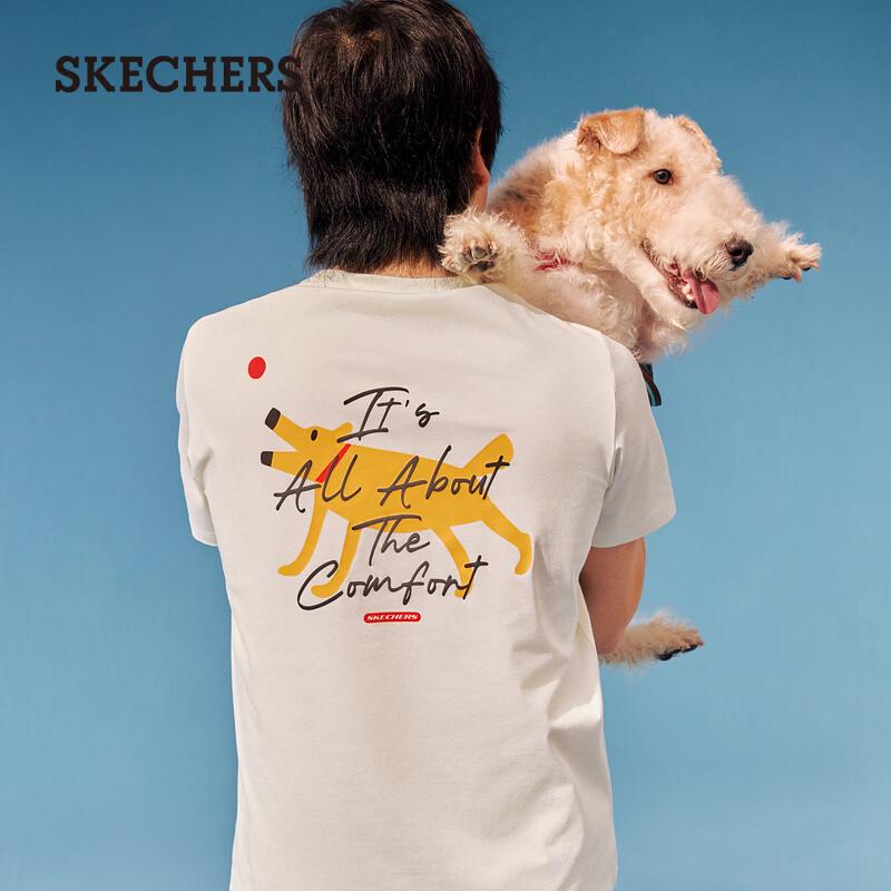 Skechers Men's Breathable Antibacterial Knit T-Shirt L226M010