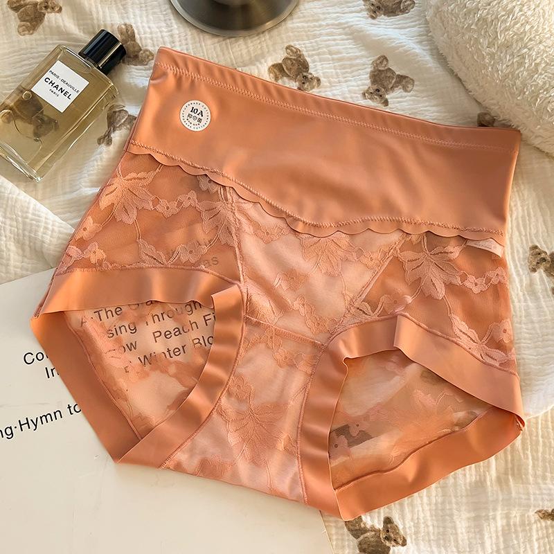 Dámské sexy spodní prádlo nadměrné velikosti, čistá touha, krajka, satén, prodyšné, strečový rozkrok, vysoký pas, stahovací