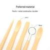 Ultra-Light Stone Pottery Clay Tools: 5-Piece Handmade Sculpting & Trimming Set