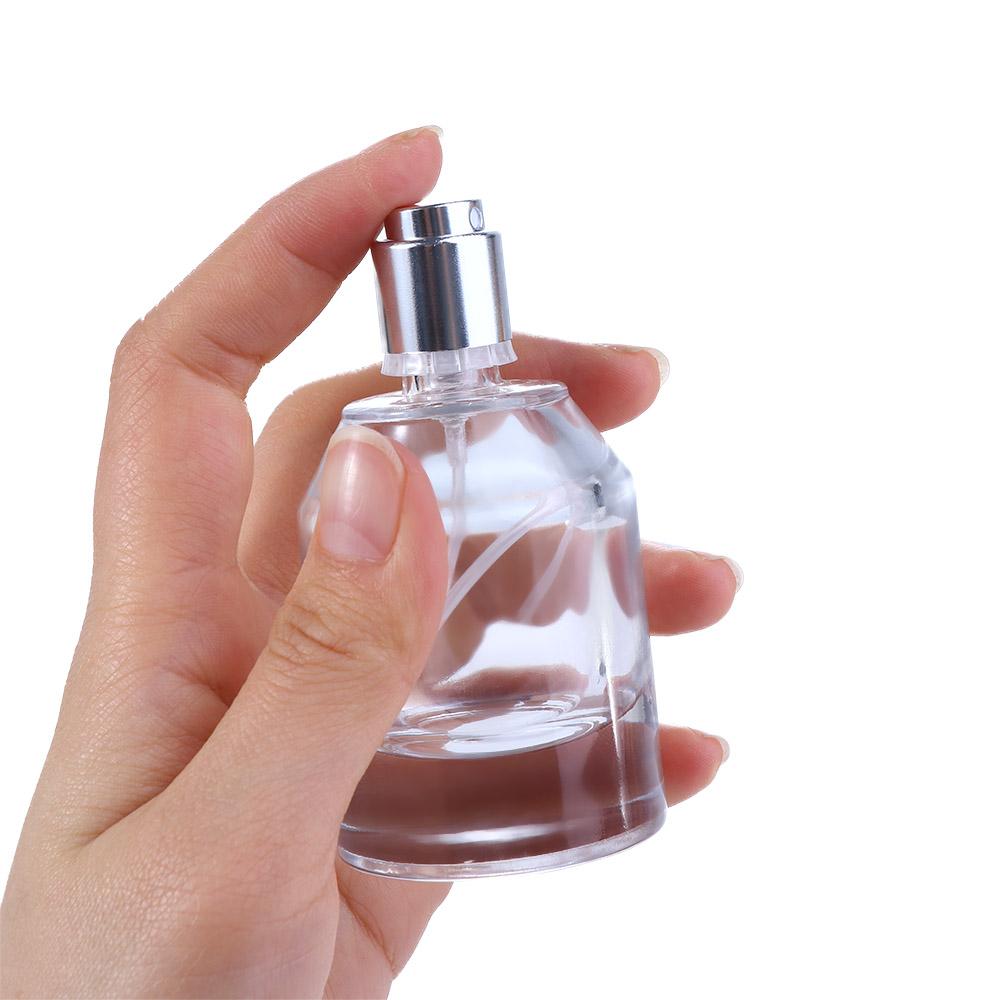 Portable Sample Vial Cosmetic Container Perfume Press Bottl Perfume Spray Bottle Liquid Sprayer