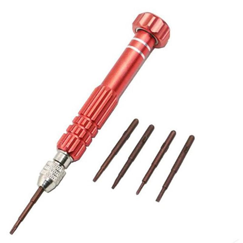 5 in 1 Repair Opening Magnetic Screwdriver Kit Set for Watch Phone Precision Screwdrivers