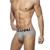 Trendy Herren-Slips aus Baumwolle mit niedriger Taille und atmungsaktivem U-Konvex-Beutel