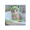 One Month To View 2026 Cat Calendar Memo Planner Adorable Frog-Eyed Hat Cat Monthly & Daily Planner Schedule 2026 Wall Calendar