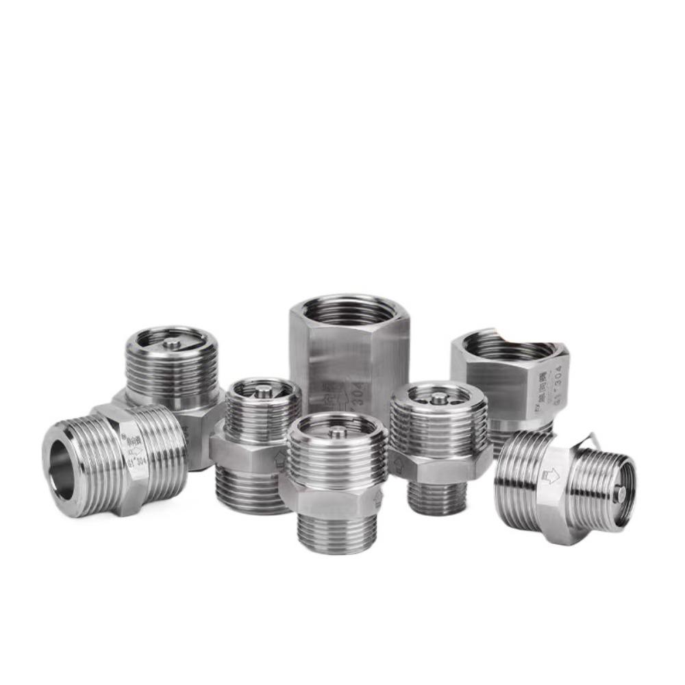 3000 PSI 240C G 1/8" 1/4" 3/8" 1/2" BSPP Female Male 304 Stainless Steel Non-return One Way Check Valve Water Gas Oil