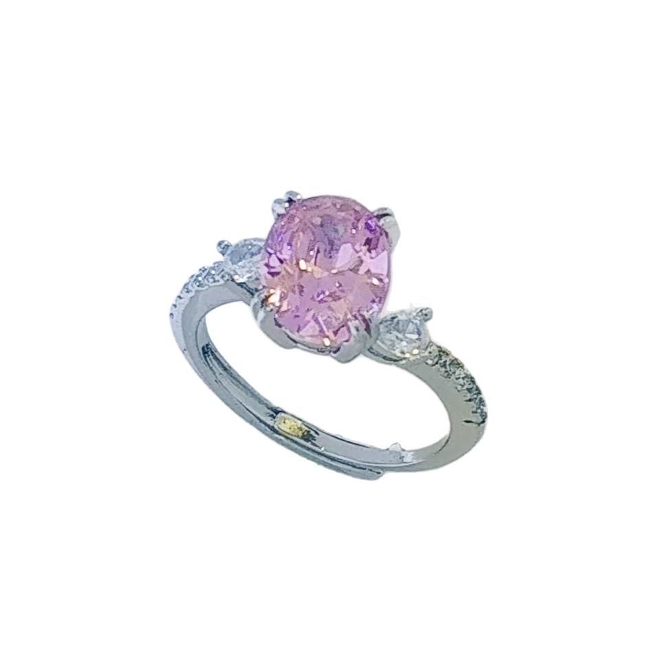 8 * 10 Coconut Round Egg Twist Arm Ring Women'S Fashion Versatile Zir*****Pen Ring Ring