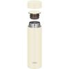 [Integrated drain and gasket, dishwasher safe] Thermos Water Bottle, Vacuum Insulated Mobile Mug, 480ml, Ivory, Easy to wash every corner, All parts a