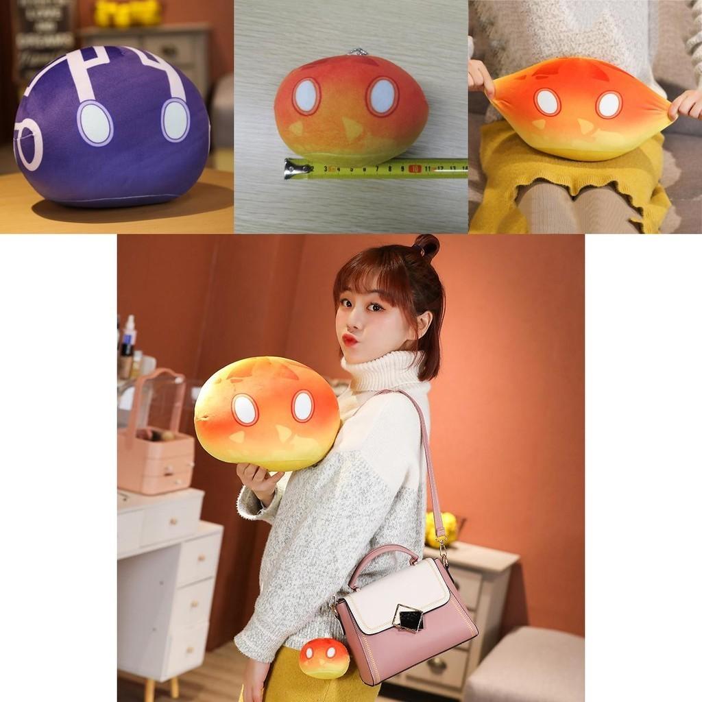 Colorful And Cuddly Genshin Impact Slime Themed Plush Dolls For Any Occasion