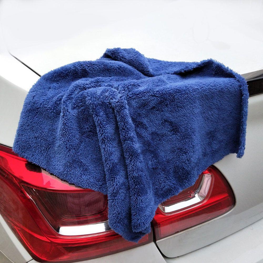Car Detailing Car Cleaning Cloth Plush Washing Rag Extra Microfiber Towels Edgeless Cleaning Towel