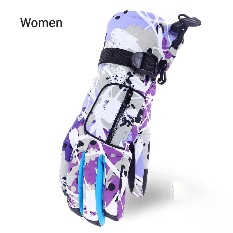 Buy Ski Gloves for Men and Women Winter Warm Snow Gloves Waterproof