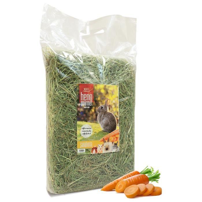 Heno Gourmet Foin De Carottes Pour Rongeurs | 500 GR