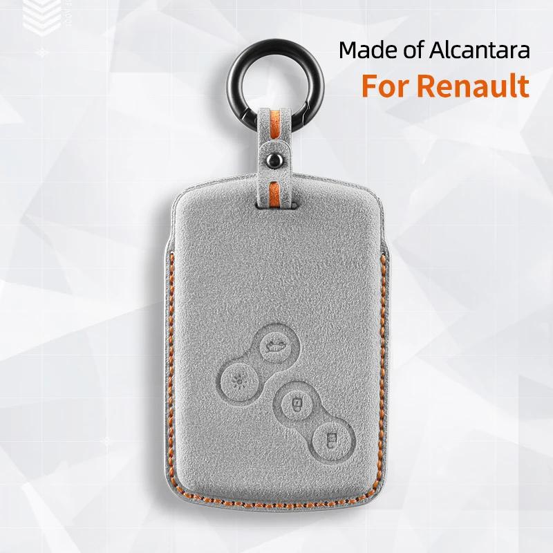 Car Key Case For Renault Duster Captur Clio Logan Megane Koleos Scenic Nema Fluence Zoe Cover Shell Protector Accessories