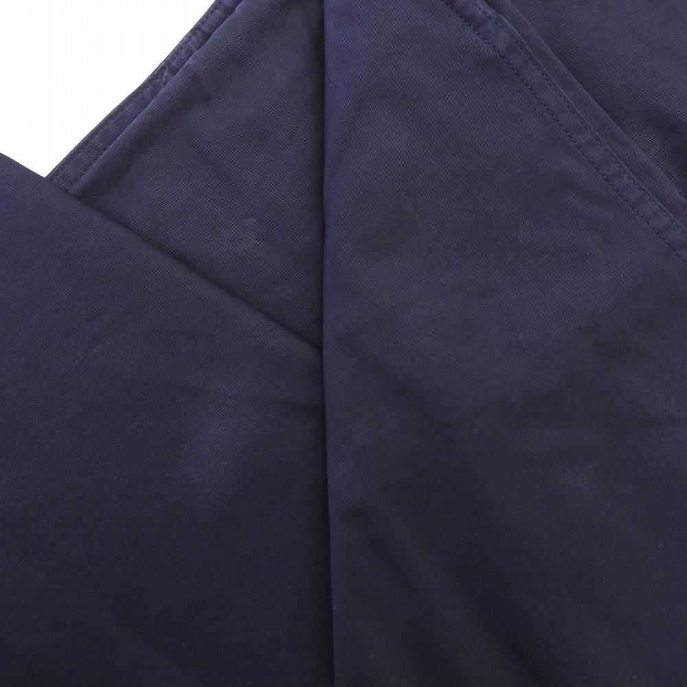 COMMEdesGARCONS HOMME Herren Baumwoll Straight Hose, Marineblau, Größe XS, HA-P031 Hosen XS Marineblau Gebraucht