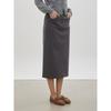 Cc Collect Belted Long H Line Skirt C261msd003