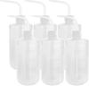 500ml Plastic Safety Wash Bottle 6pcs LDPE Squirt Bottle
