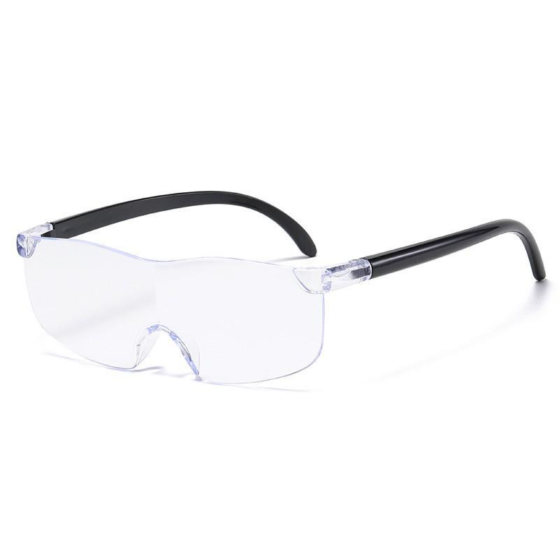 

Reading Glasses Anti-Blue High Definition Magnifying Glass Men And Women With The Same Rimless Glasses Middle-Aged And Elderly Reading Glasses Factory blue 3x чорний