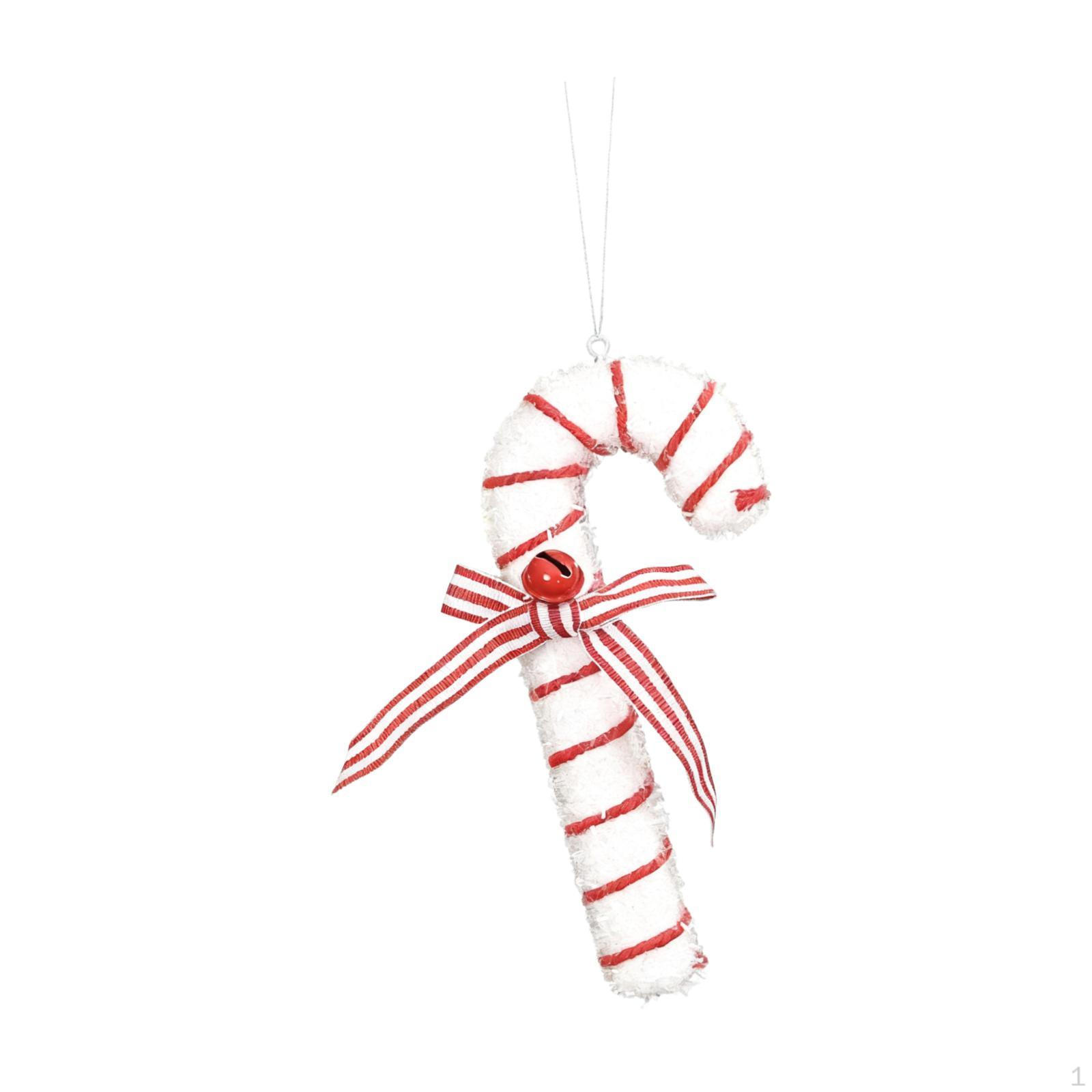 

Cane Decorations Hanging Pendant Christmas Ornament Xmas Decor for Special Events indoor outdoor whitout pearls