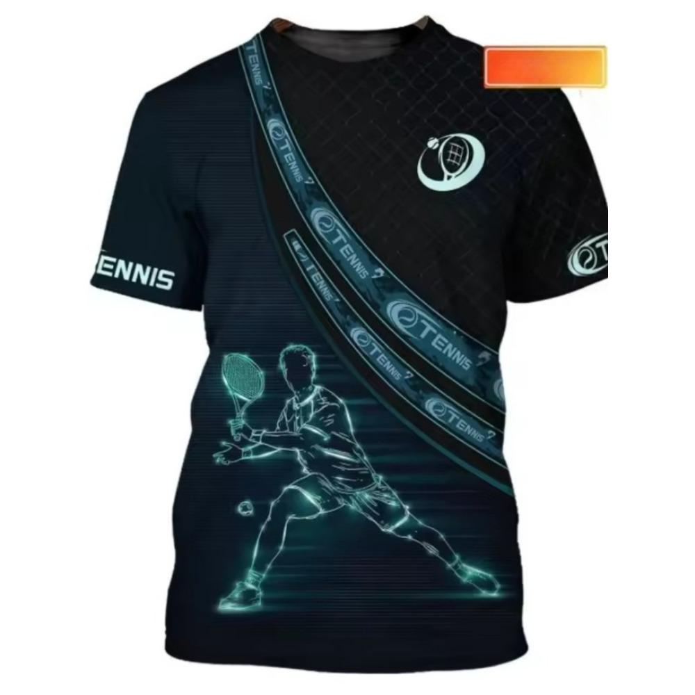 Fashion 3D Ball Pattern T Shirt for Men Hip Hop Trend Harajuku Streetwear Casual O-neck Short Sleeve Summer Loose Tops
