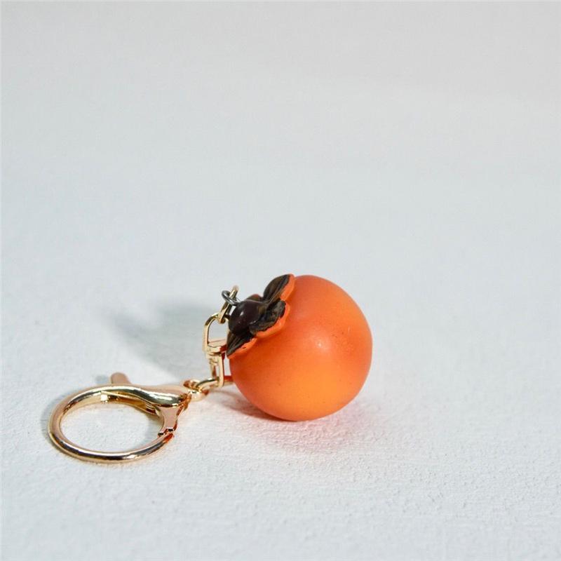 Lychee, Mango, Tomato, Mangosteen, Lemon Fruit Keychain Pendant
