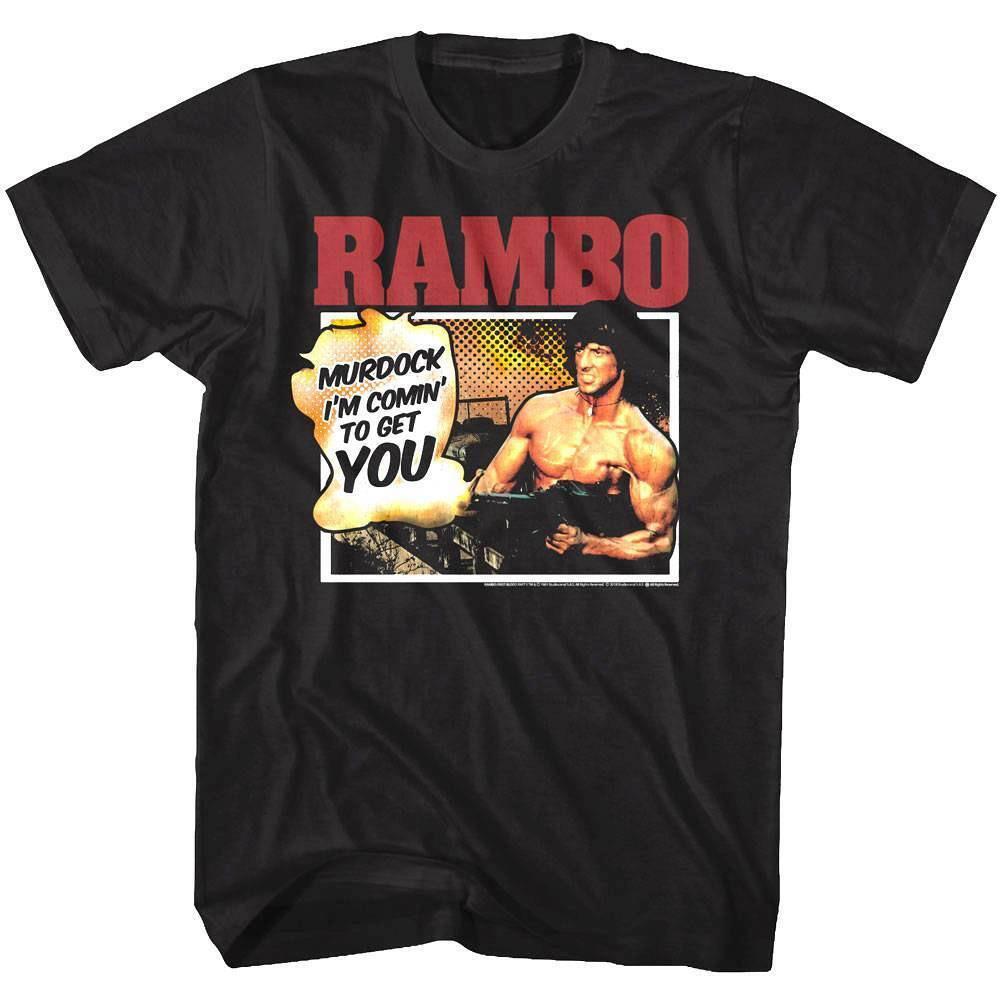 Rambo Murdock Comic Men T Shirt L