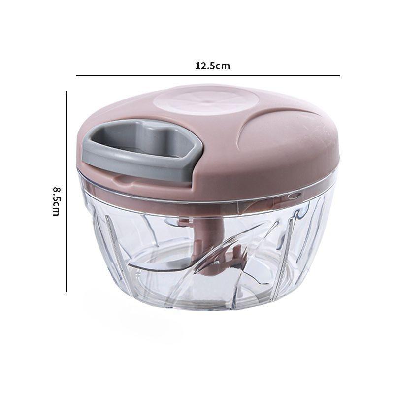 Easy Use Pull String Garlic Grinder Manual Garlic Press Shrimp Mincer Meat Grinder Kitchen Gadget