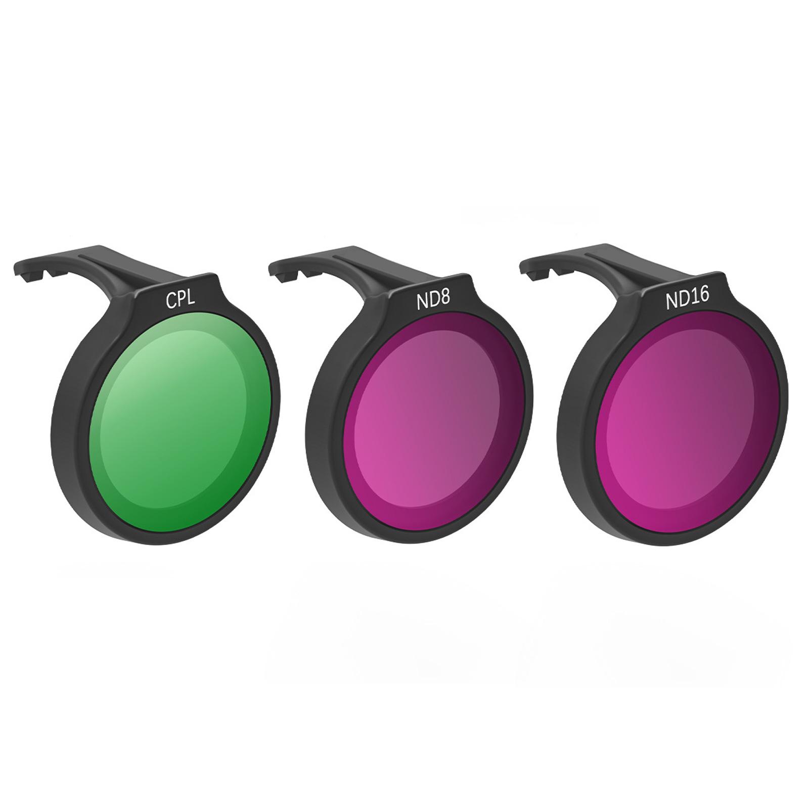 

Advanced Filtration Set For UAV Quadcopter MCUV ND8 CPL Lens Filters Optional Enhances Imagery