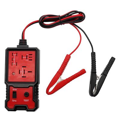 Uniwersalny elektroniczny tester przekaźników samochodowych, samochodowy kontroler akumulatora samochodowego, 12 V, akcesoria samochodowe, narzędzie diagnostyczne do lampek kontrolnych LED