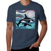 Orca Baby And Mama Tshirt Essential Solid Color Tshirt