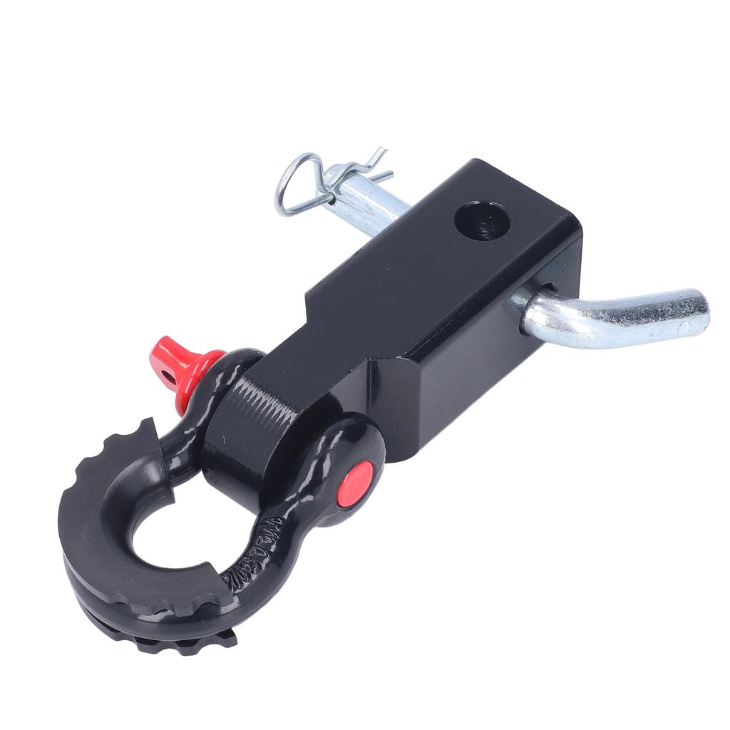 2in Universal Shackle Hitch Receiver Steel Vehicle Recovery Towing Accessories for Cars Trucks Jeeps