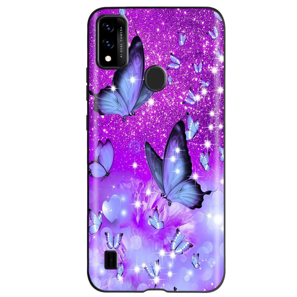 Cover per ZTE Blade A51 Custodia Morbida Silicone Stampa Cool TPU Funda Cover per ZTE Blade A51 BladeA51 Protettiva Telefono Funda Custodia
