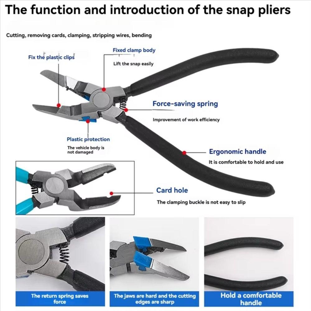 Fastener Plier Auto Trim Removal Tool Car Door Panel Clip Tool  Audio Dashboard Repair