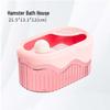 Extra Large Transparent Acrylic Double-Layer Hamster and Sugar Glider Cage with Luxury Landscaping