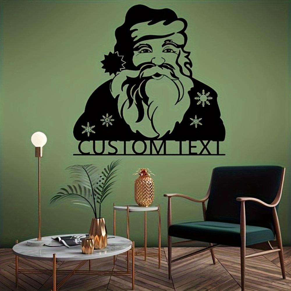 Customizable Metal Wall Art Sign Home Door Party Decoration Living Room Courtyard Christmas Gift