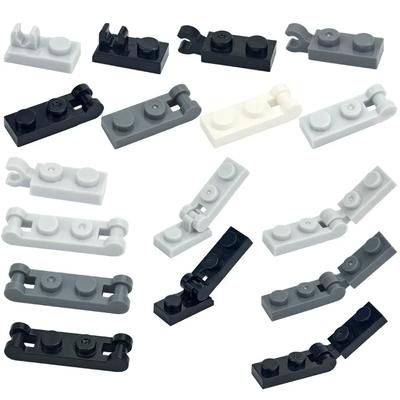 DIY Stavebnicový Tenký Cihlový Klip MOC Díl Montážní Deska Speciální 1x2 s Úchyty Kompatibilní 63868 92280 60478 18649 Dětská Hračka