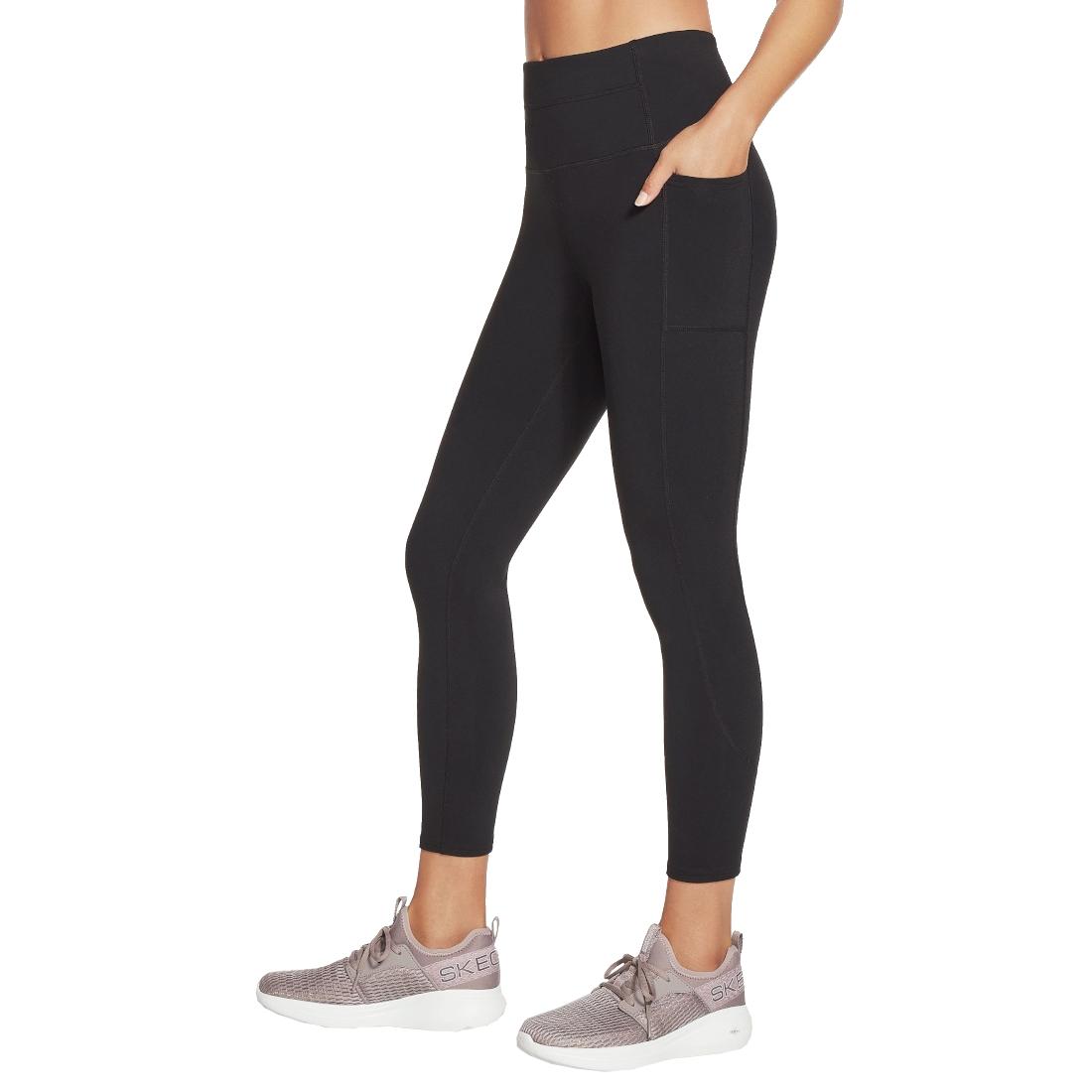 Skechers Legging 7/8 taille haute Go Walk, legging noir femme L noir