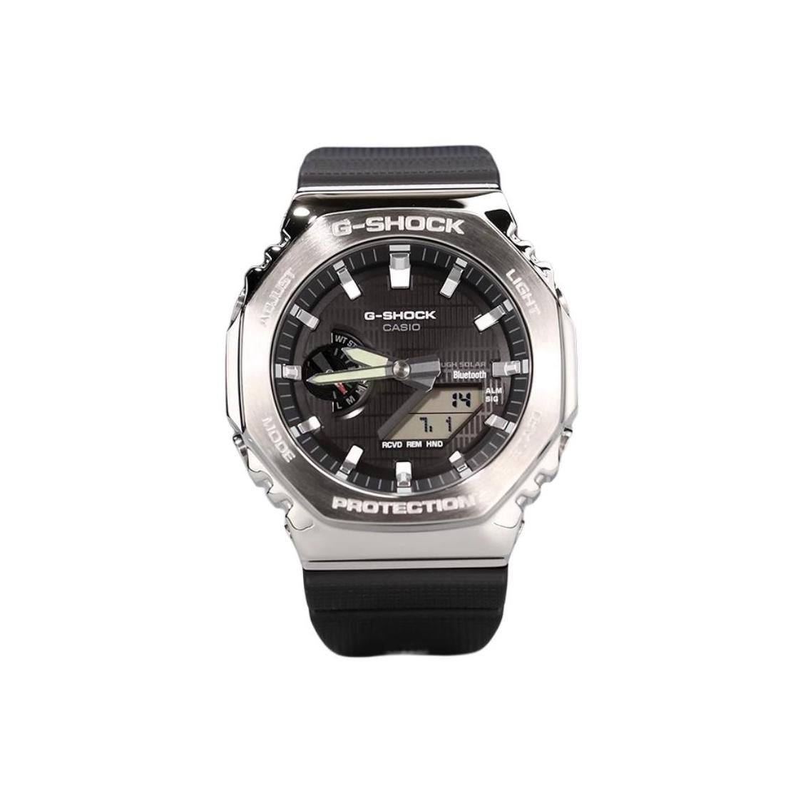CASIO Унисекс Жидкокристаллические/Аналоговые Двойной Дисплей Серия Серые Часы GBM-2100-1A GBM-2100-1A Random Watch Box
