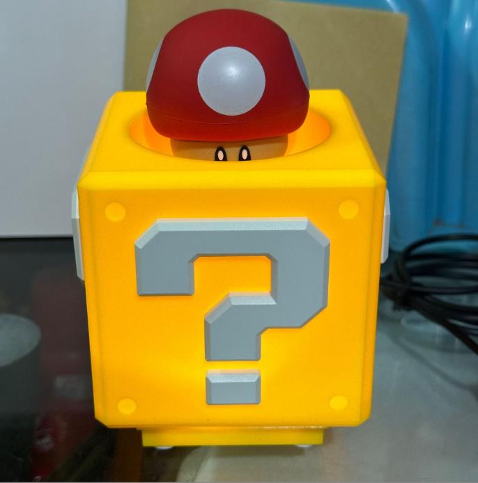 LED Question Mark Rhythm Night Light – Desktop & Bedside Atmosphere Lamp