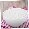INOOMP Fake Food Model White Rice Food Sample Display Pretend Play Food Toy Decoration