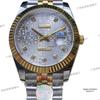 Laojia Diary Series Rhinestone Inlaid Full Steel Mechanical Men's Watch
